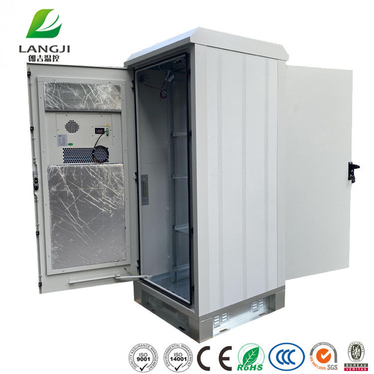 37U 40U Outdoor Telecom Cabinet , 19 Inch Rack Outdoor Battery Enclosure